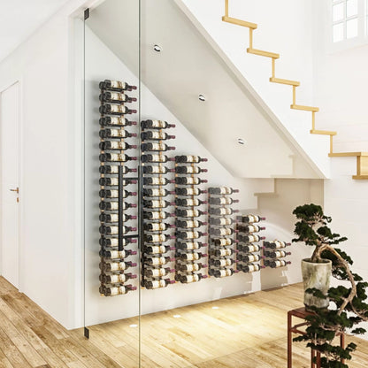 VintageView W Series Wall-Mounted Wine Rack - 2-Foot (6-18 Bottles)