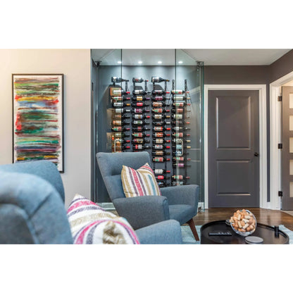 VintageView W Series Wall-Mounted Wine Rack - 1-Foot (3-9 Bottles)