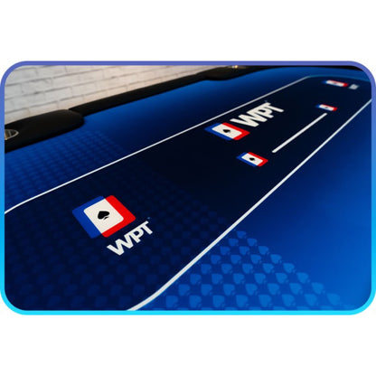 WPT x BBO Lumen HD LED Blue Cards Poker Table  – Official WPT Table