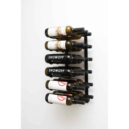 VintageView W Series Wall-Mounted Wine Rack - 2-Foot (6-18 Bottles)