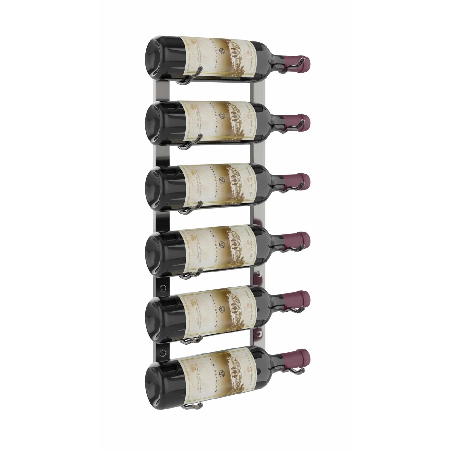 VintageView W Series Wall-Mounted Wine Rack - 2-Foot (6-18 Bottles)