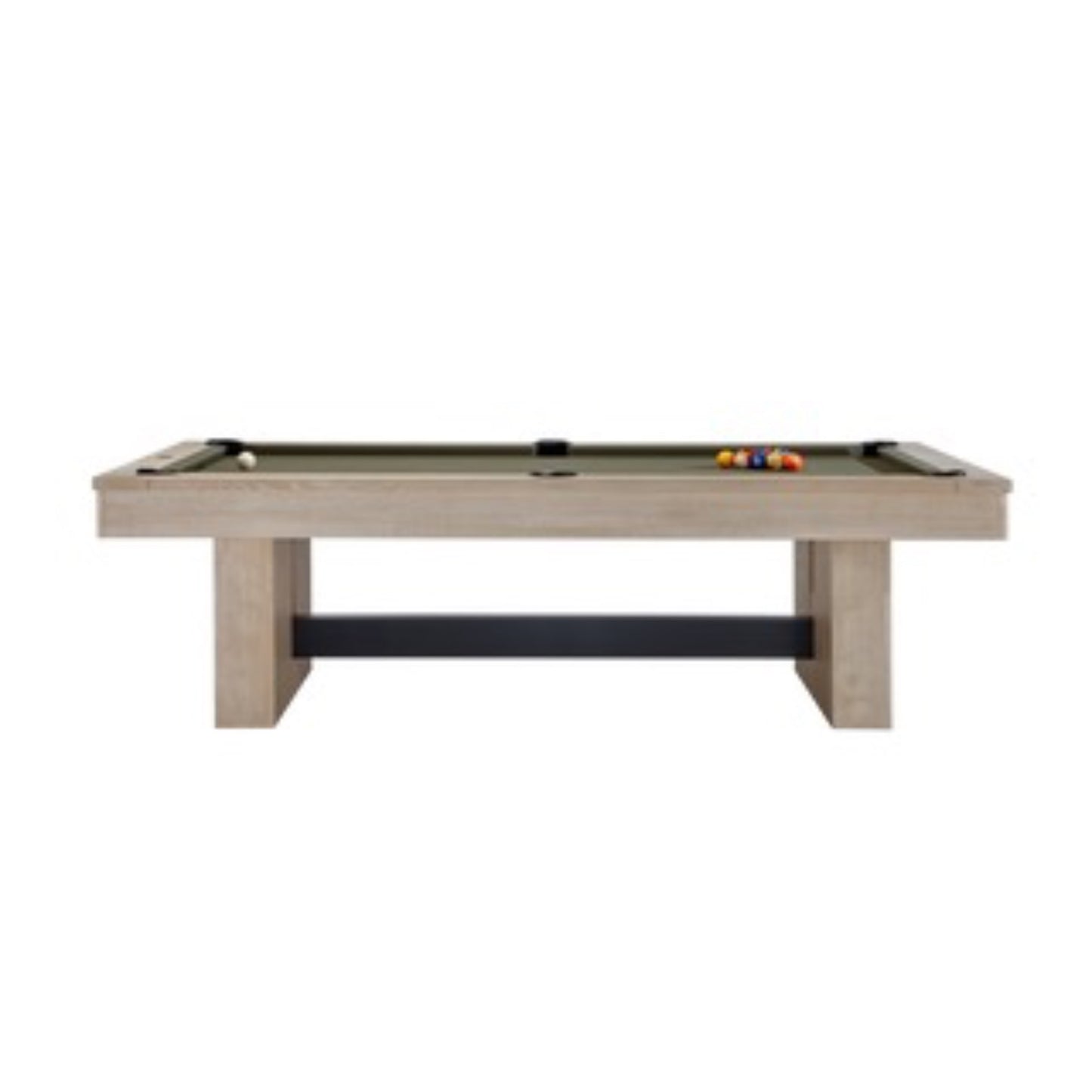 Natural Ash Slate Pool Table