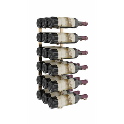 VintageView W Series Wall-Mounted Wine Rack - 2-Foot (6-18 Bottles)