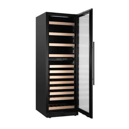 KingsBottle 71" Dual Zone Wine & Beverage Refrigerator – 15CF Upright Wine & Drink Center