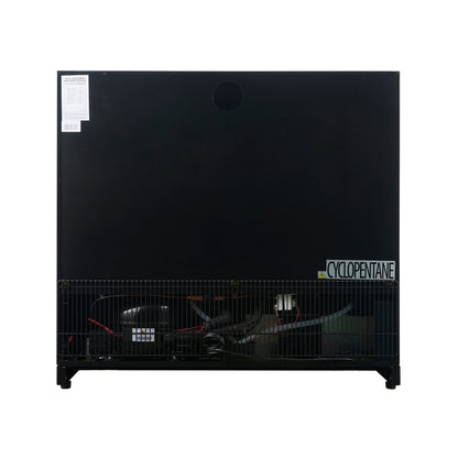 KingsBottle 36" Under-Counter Dual Zone Wine Refrigerator – 68 Bottle Wine Cooler with Low-E Glass Door
