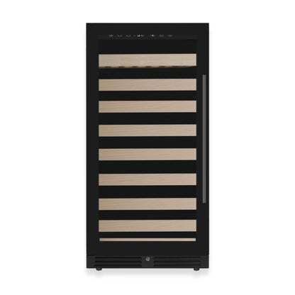 KingsBottle 47" Single Zone Wine Refrigerator – 99 Bottle Wine Cooler with Low-E Glass Door