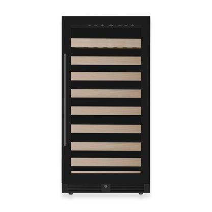 KingsBottle 47" Single Zone Wine Refrigerator – 99 Bottle Wine Cooler with Low-E Glass Door