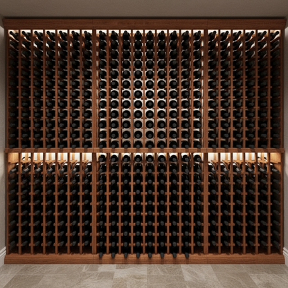Wine Rack Kit 10 Column Modular Standard Bottle 7ft Racking Storage