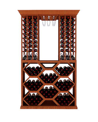 4 Foot Wine Cellar Storage System | 179 Bottle Capacity