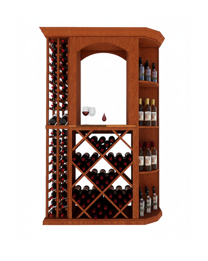 4 Foot Wine Cellar Storage System | 148 Bottle Capacity