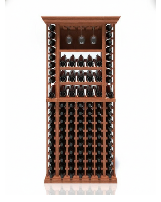 3 Foot Wine Cellar Storage System | 126 Bottle Capacity