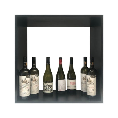 Wine Cube Storage Box – Hollow Interior Modular Wine Rack (18mm Thick Frame)