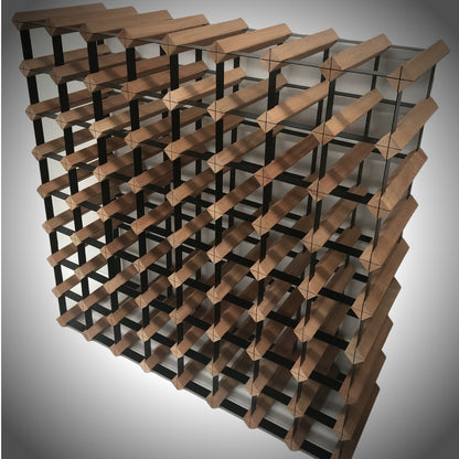72 Bottle Timber Wine Rack – 8×8 Modular Wooden Wine Storage Rack