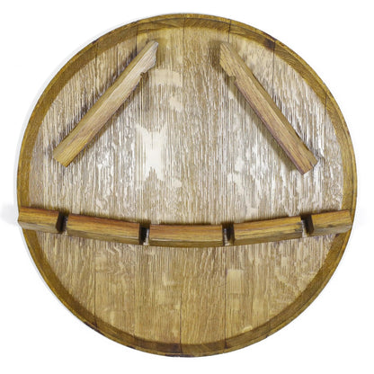 Rustic Wall Wine Rack